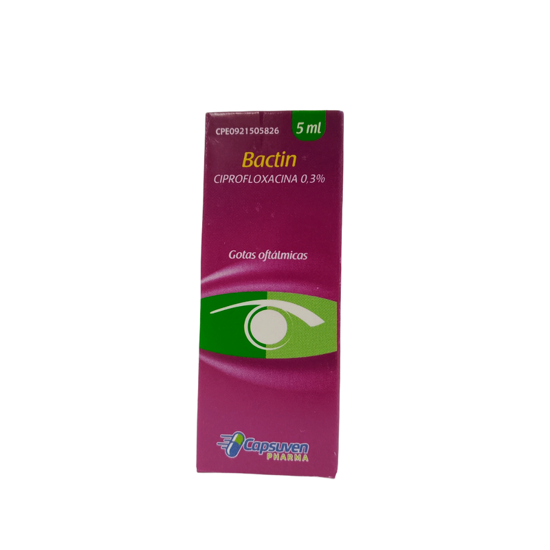 BACTIN GOTAS OFTALMICA 0,3% X 5ML CAPSUVEN PHARMA