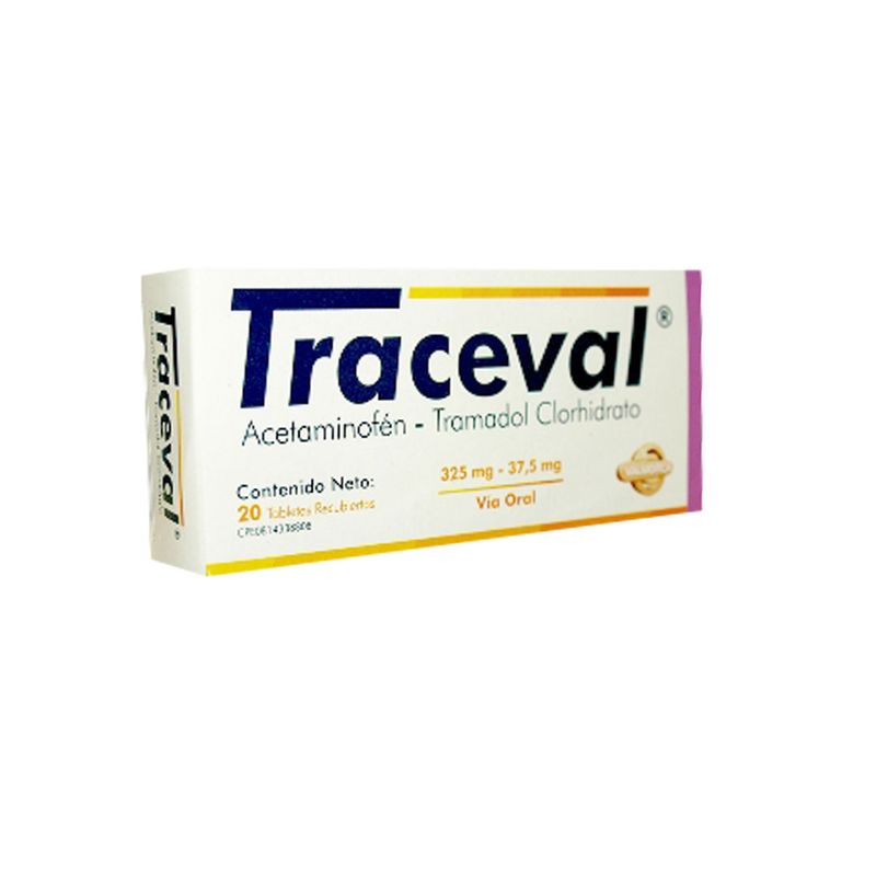 TRACEVAL 325MG/37,5MG X 20TAB (VALMORCA)
