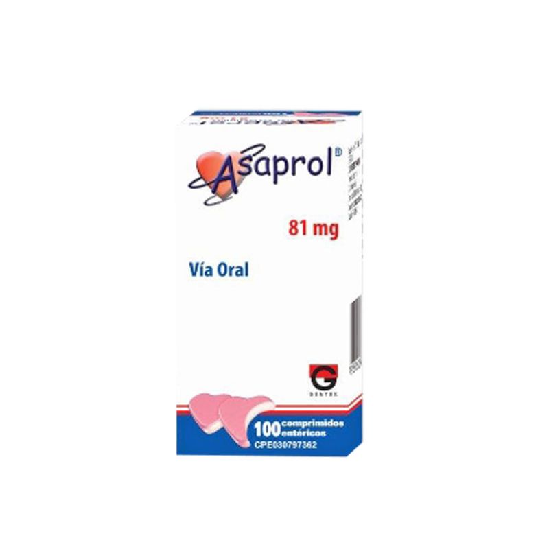 ASAPROL 81MG X 100COMP (LETI)