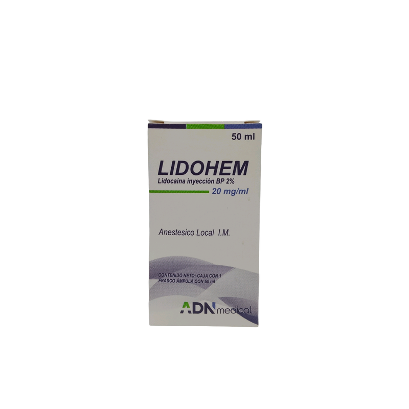LIDOHEM 20MG/ML I.M. X 50ML (ADN MEDICAL)
